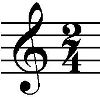 𝄵
